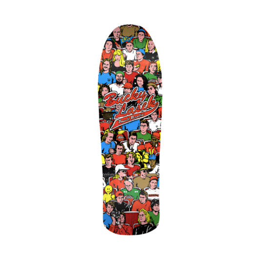 POWELL PERALTA BUCKY LASEK STADIUM REISSUE ORANGE DECK - 10 x 31.5