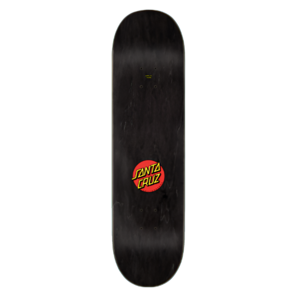 SANTA CRUZ SCREAMING HAND W/ PURPLE BACKGROUND DECK - 8.375"