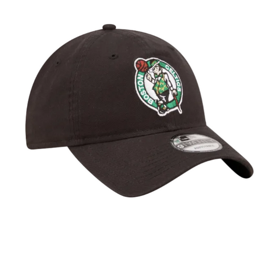 BOSTON CELTICS NEW ERA 9TWENTY ADJUSTABLE BLACK HAT