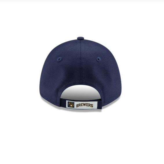 MILWAUKEE BREWERS 9FORTY NEW ERA NAVY ADJUSTABLE HAT