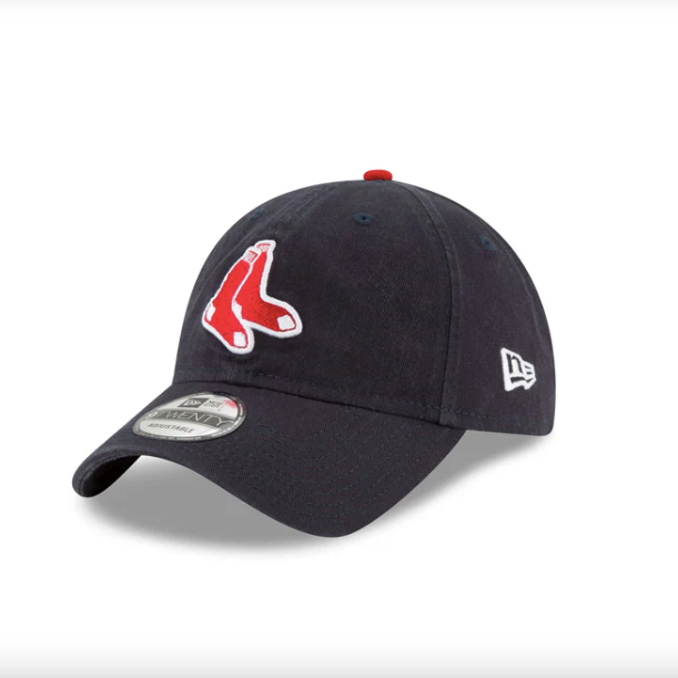 BOSTON RED SOX NEW ERA 9TWENTY CORE CLASSIC NAVY ADJUSTABLE HAT