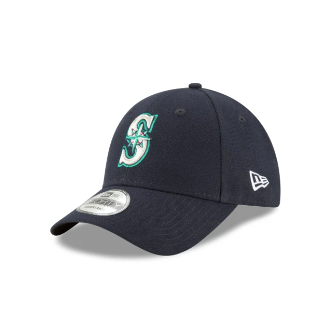 SEATTLE MARINERS 9FORTY NEW ERA NAVY ADJUSTABLE HAT