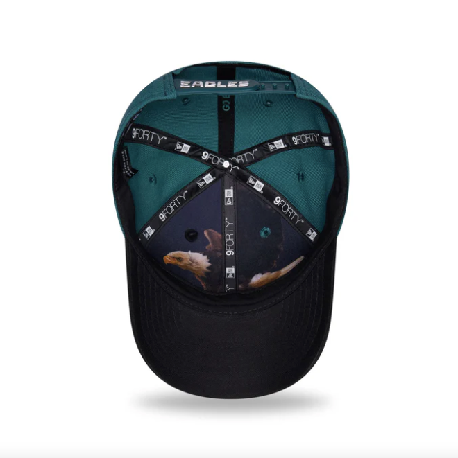 PHILADELPHIA EAGLES 9FORTY M-CROWN 2026 DRAFT NEW ERA 2TONE SNAPBACK HAT