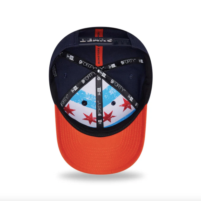 CHICAGO BEARS 9FORTY M-CROWN 2026 DRAFT NEW ERA 2TONE SNAPBACK HAT