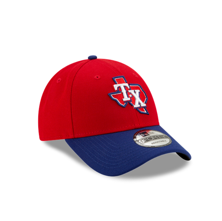 TEXAS RANGERS NEW ERA 9FORTY RED ADJUSTABLE HAT