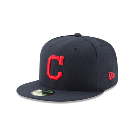 CLEVELAND INDIANS 59FIFTY NEW ERA 2017 NAVY FITTED HAT