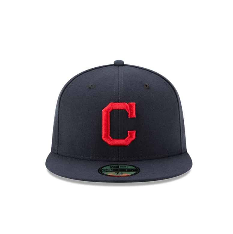 CLEVELAND INDIANS 59FIFTY NEW ERA 2017 NAVY FITTED HAT