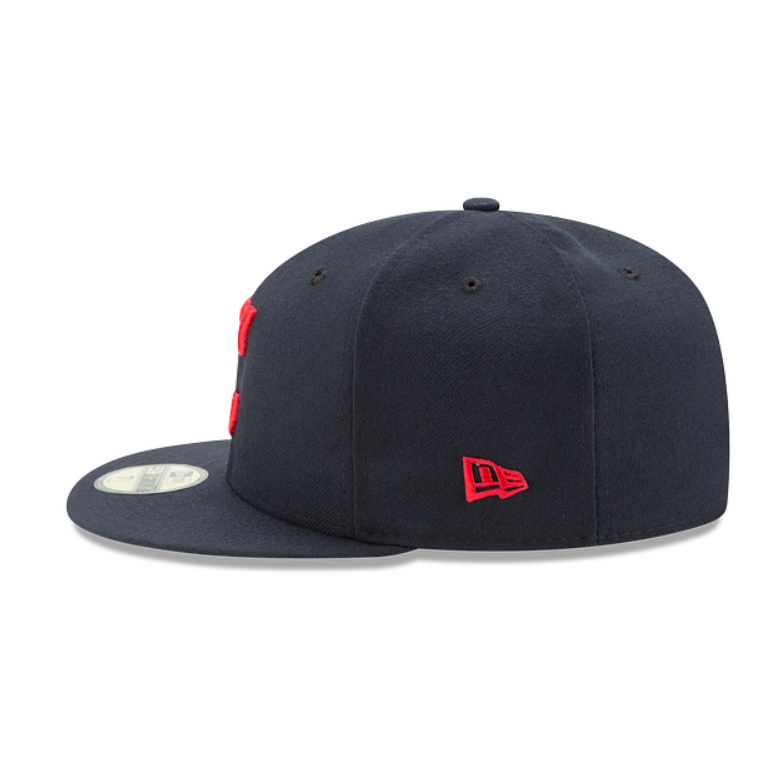 CLEVELAND INDIANS 59FIFTY NEW ERA 2017 NAVY FITTED HAT