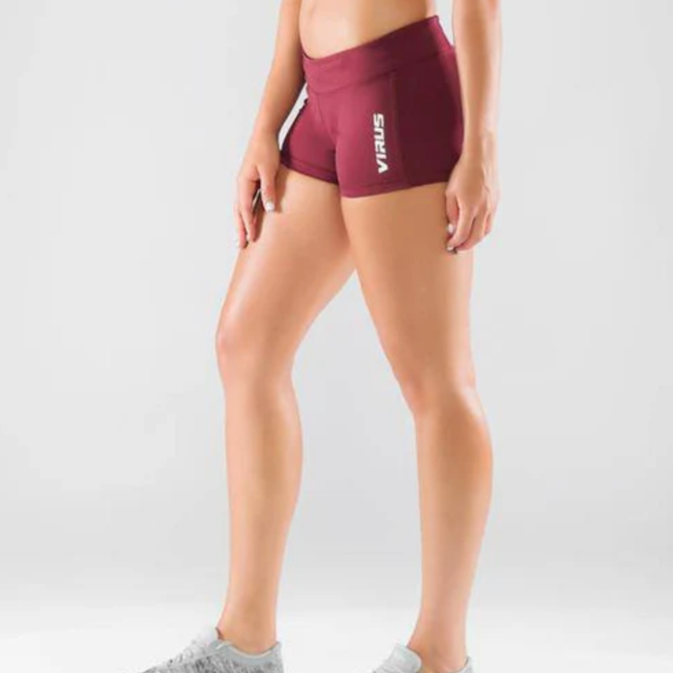 VIRUS ECO22 STAY COOL DATA SHORT - BURGUNDY