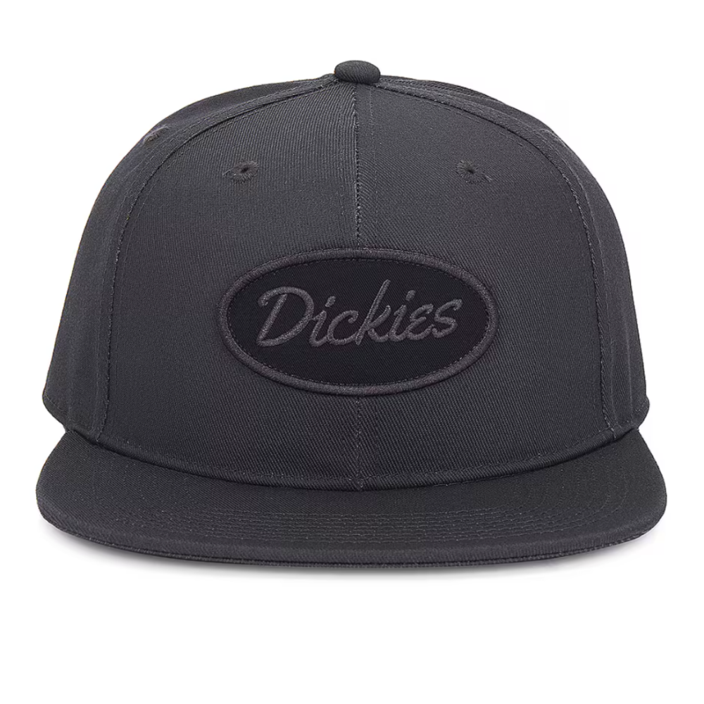 DICKIES PATCH FLAT BILL GRAY SNAPBACK HAT