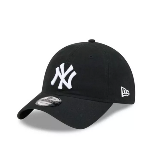 NEW YORK YANKEES 9TWENTY NEW ERA BLACK ADJUSTABLE HAT