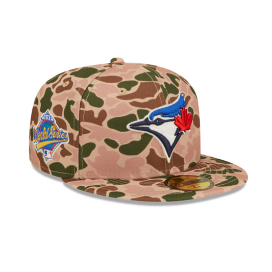 TORONTO BLUEJAYS 59FIFTY NEW ERA DUCK CAMO WORLD SERIES 1993 FITTED HAT