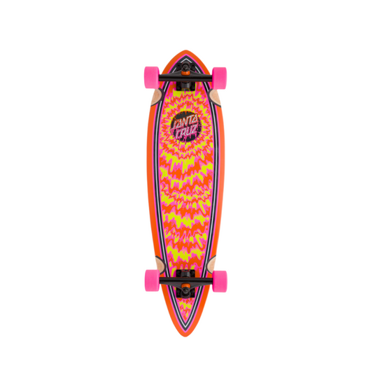 SANTA CRUZ TOXIC DOT STREET CRUISER PINK PINTAIL COMPLETE - 9.2" x 33.0"