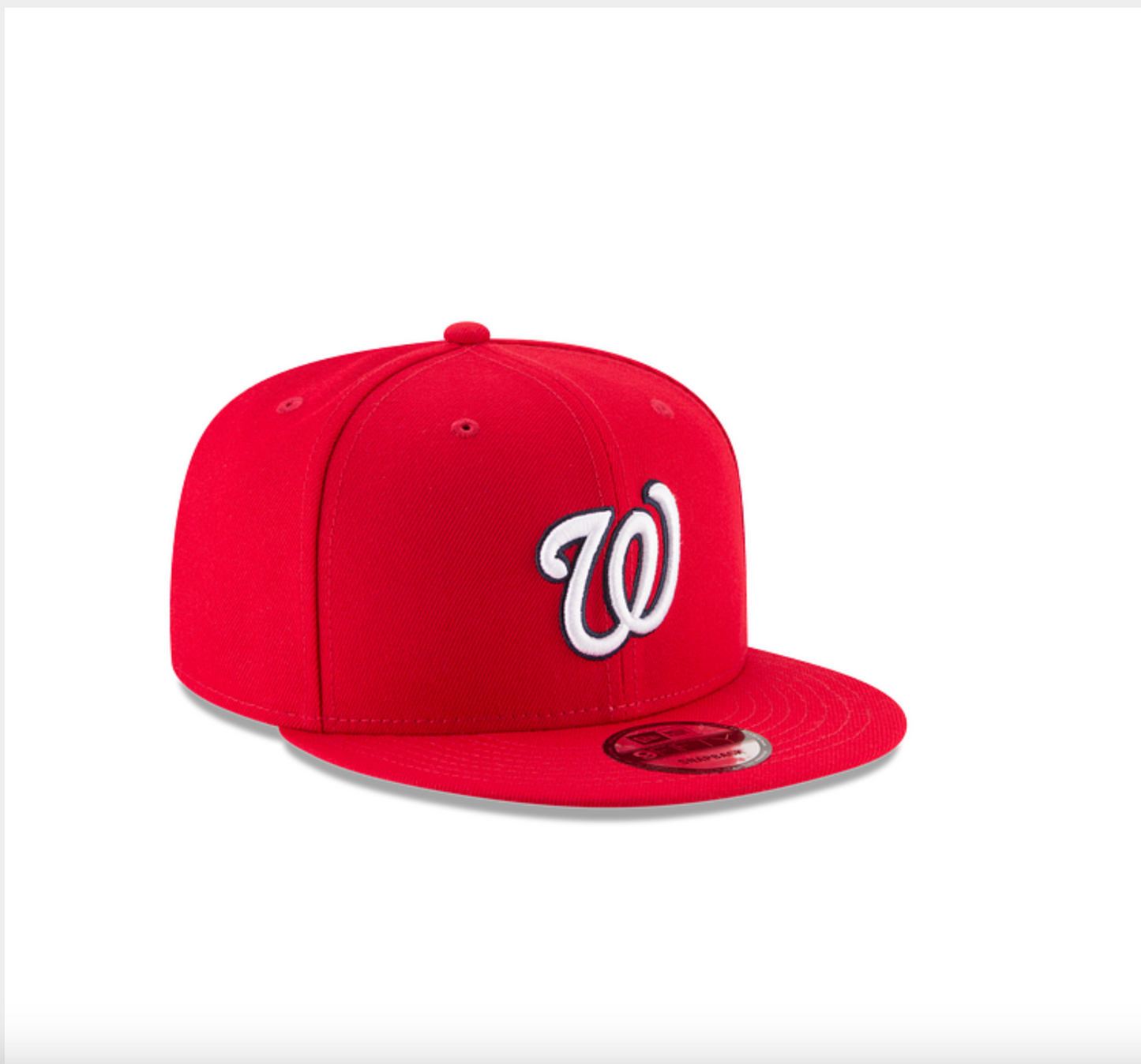 WASHINGTON NATIONALS 9FIFTY NEW ERA RED SNAPBACK HAT