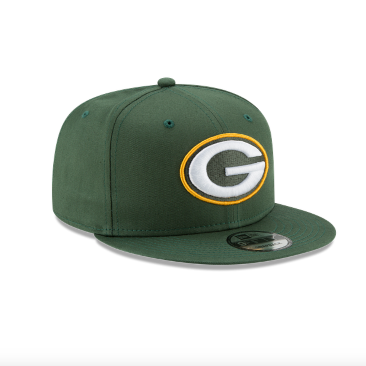 GREEN BAY PACKERS 9FIFTY NEW ERA BASIC GREEN SNAPBACK HAT