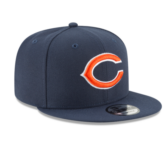 CHICAGO BEARS 9FIFTY NEW ERA NAVY SNAPBACK HAT