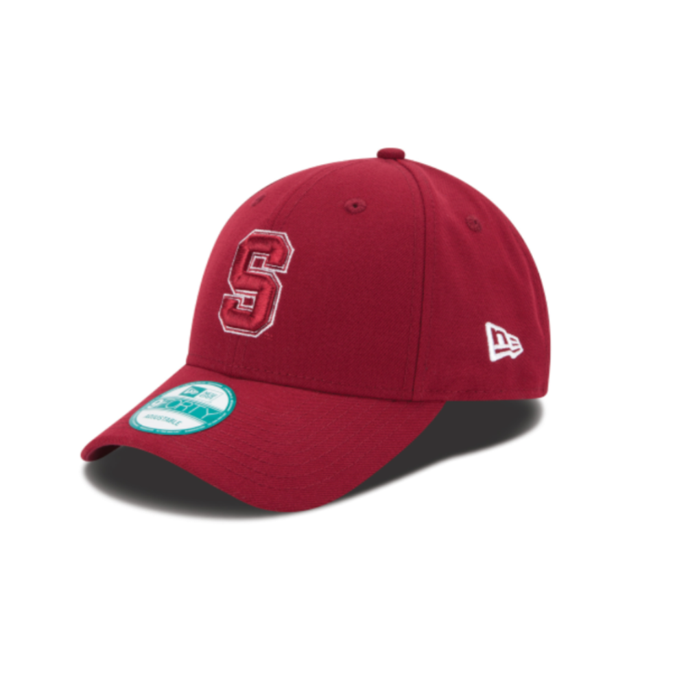 STANFORD CARDINALS NEW ERA 9FORTY ADJUSTABLE MAROON HAT