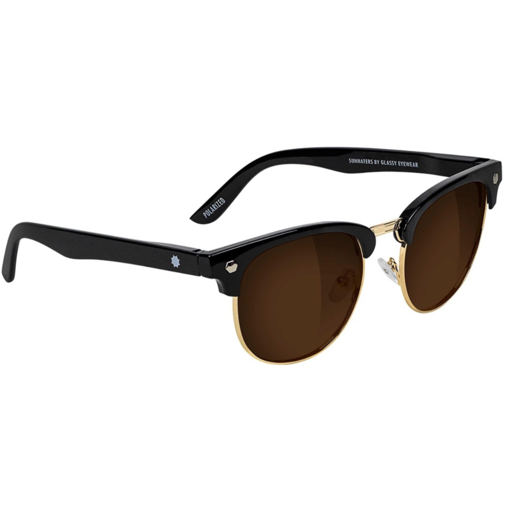 GLASSY SUN HATERS MORRISON POLARIZED BLACK/BROWN