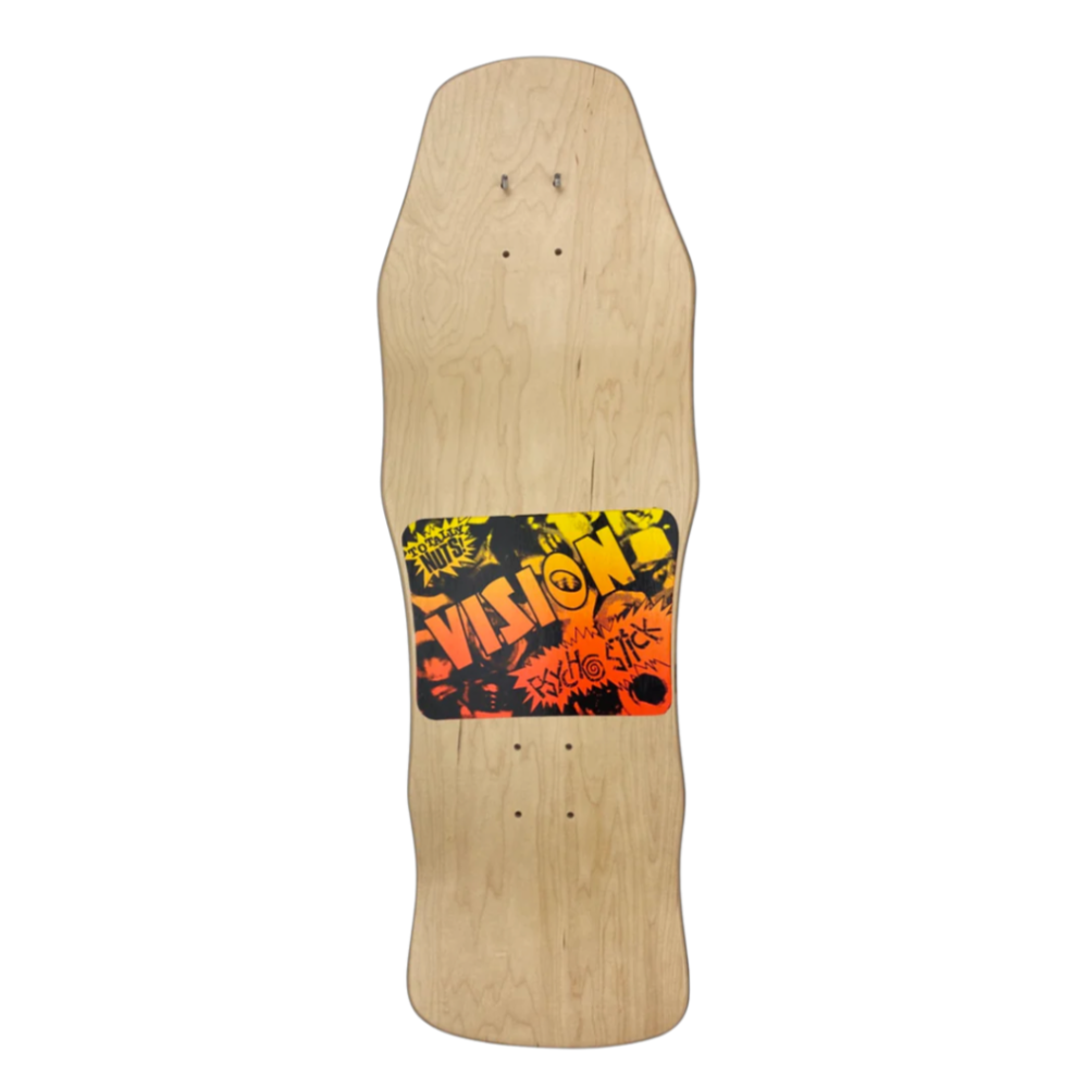 VISION ORIGINAL PSYCHO STICK LIMITED EDITION GOLD FOIL DECK - 10" x 30"