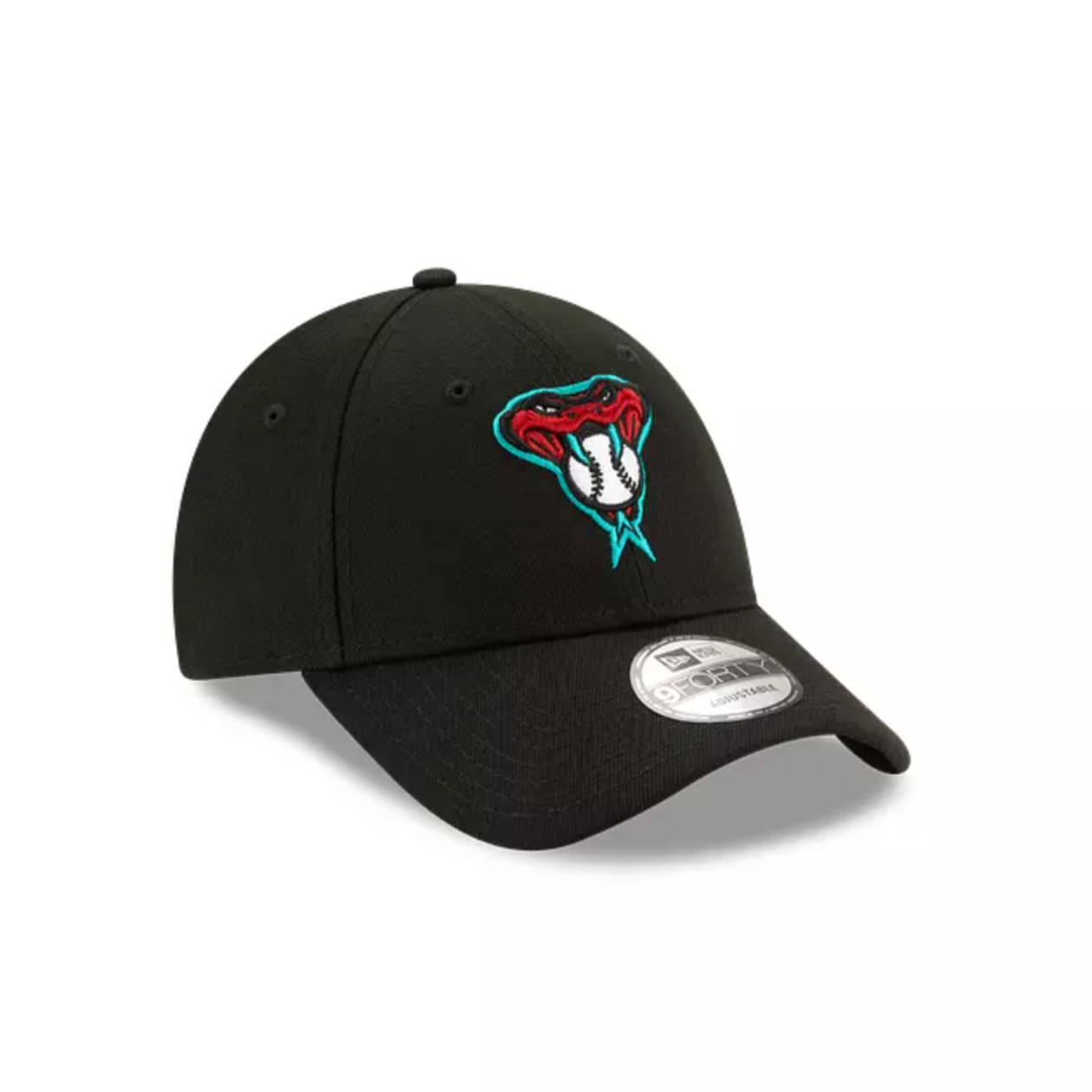 ARIZONA DIAMONDBACKS NEW ERA 9FORTY LEAGUE ADJUSTABLE HAT BLACK