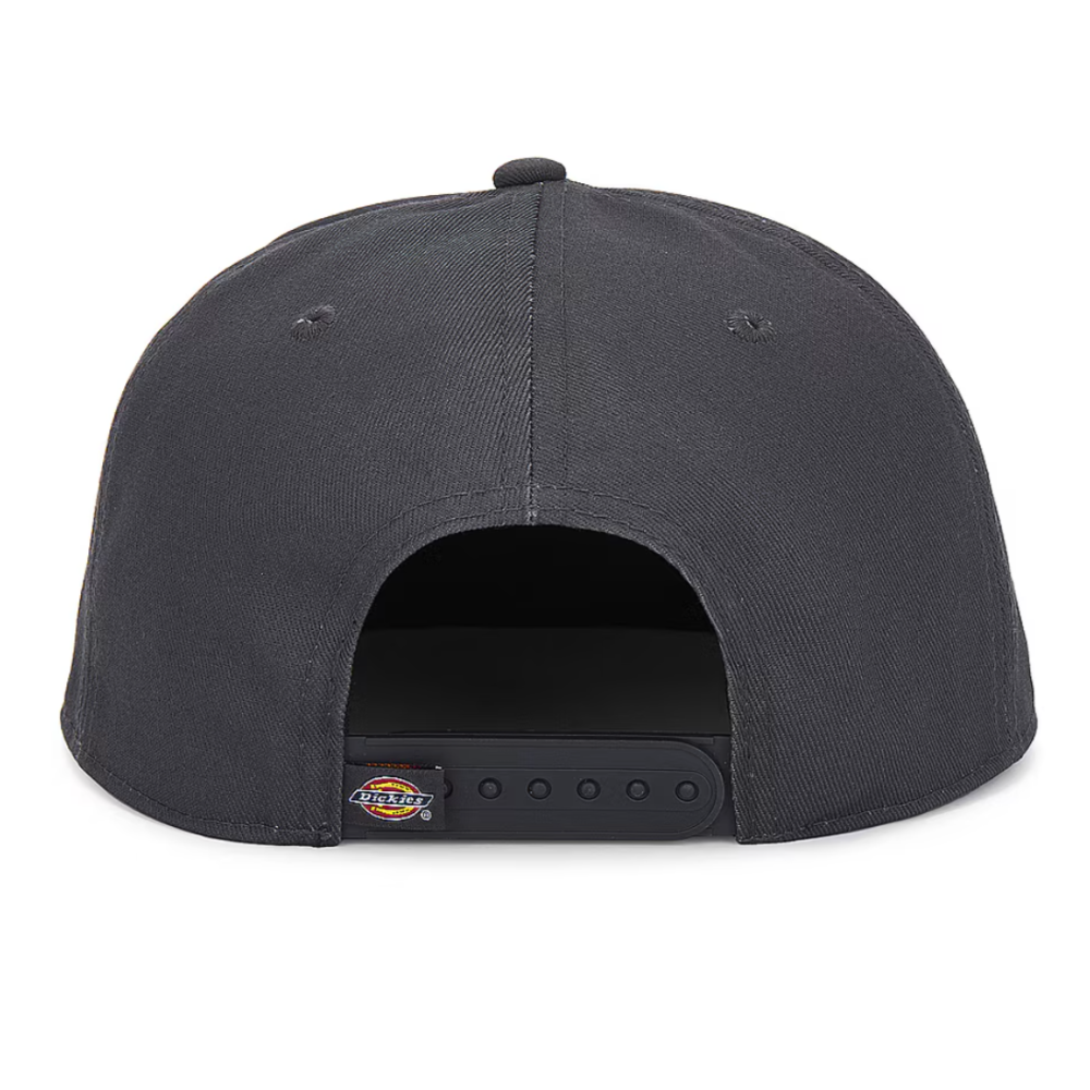 DICKIES PATCH FLAT BILL GRAY SNAPBACK HAT