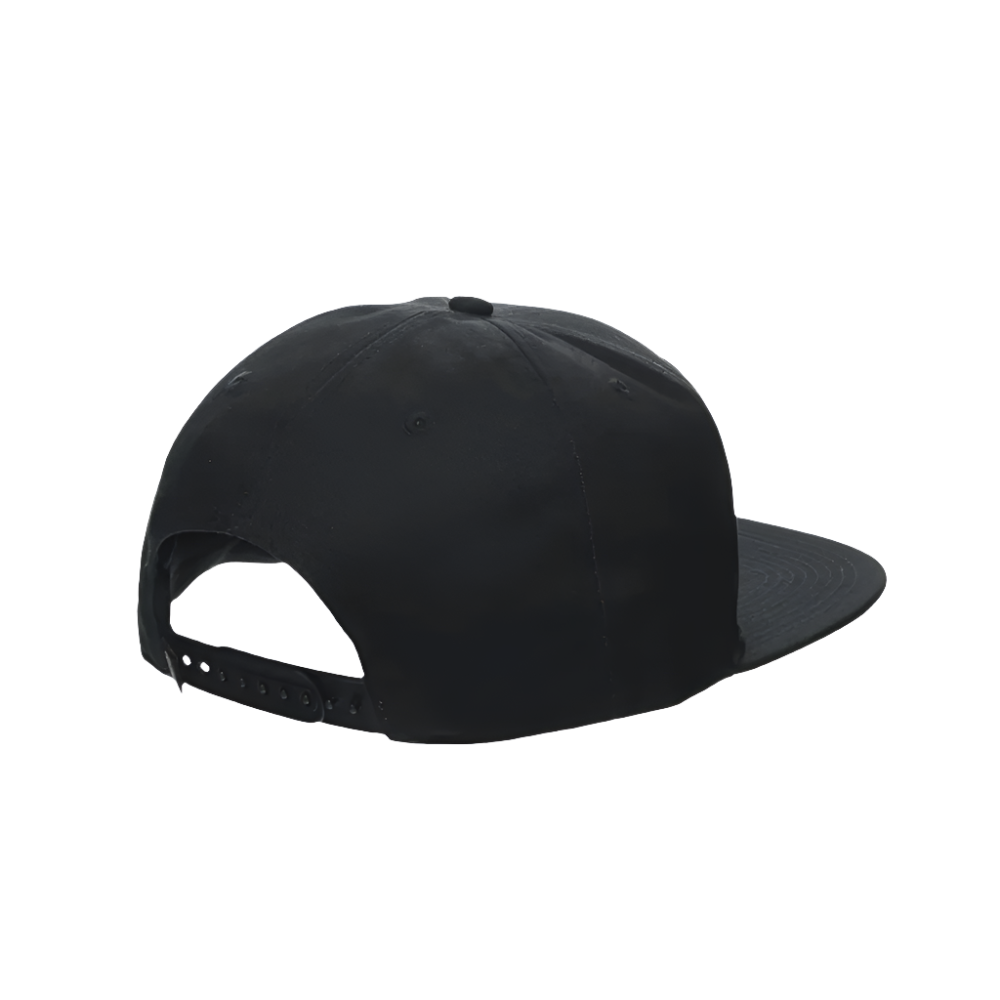 DICKIES PATCH FLAT BILL BLACK SNAPBACK HAT