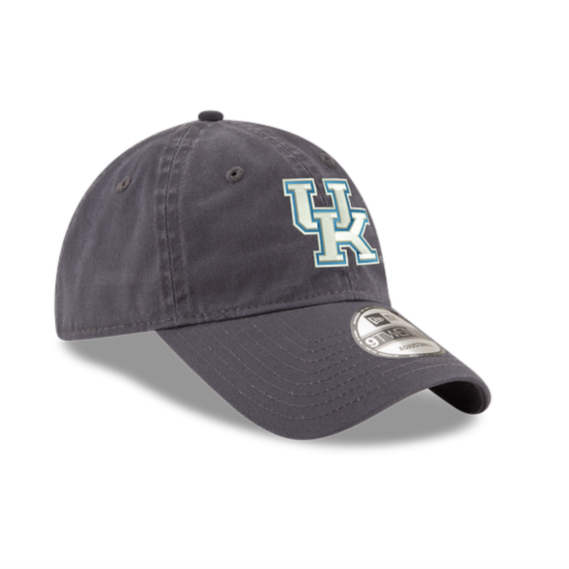 KENTUCKY WILDCATS NEW ERA 9TWENTY CORE CLASSIC GREY ADJUSTABLE HAT