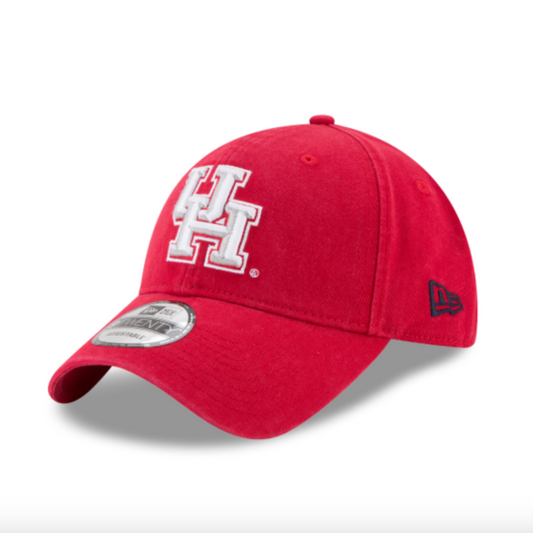 HOUSTON COUGARS NEW ERA 9TWENTY CORE CLASSIC RED ADJUSTABLE HAT