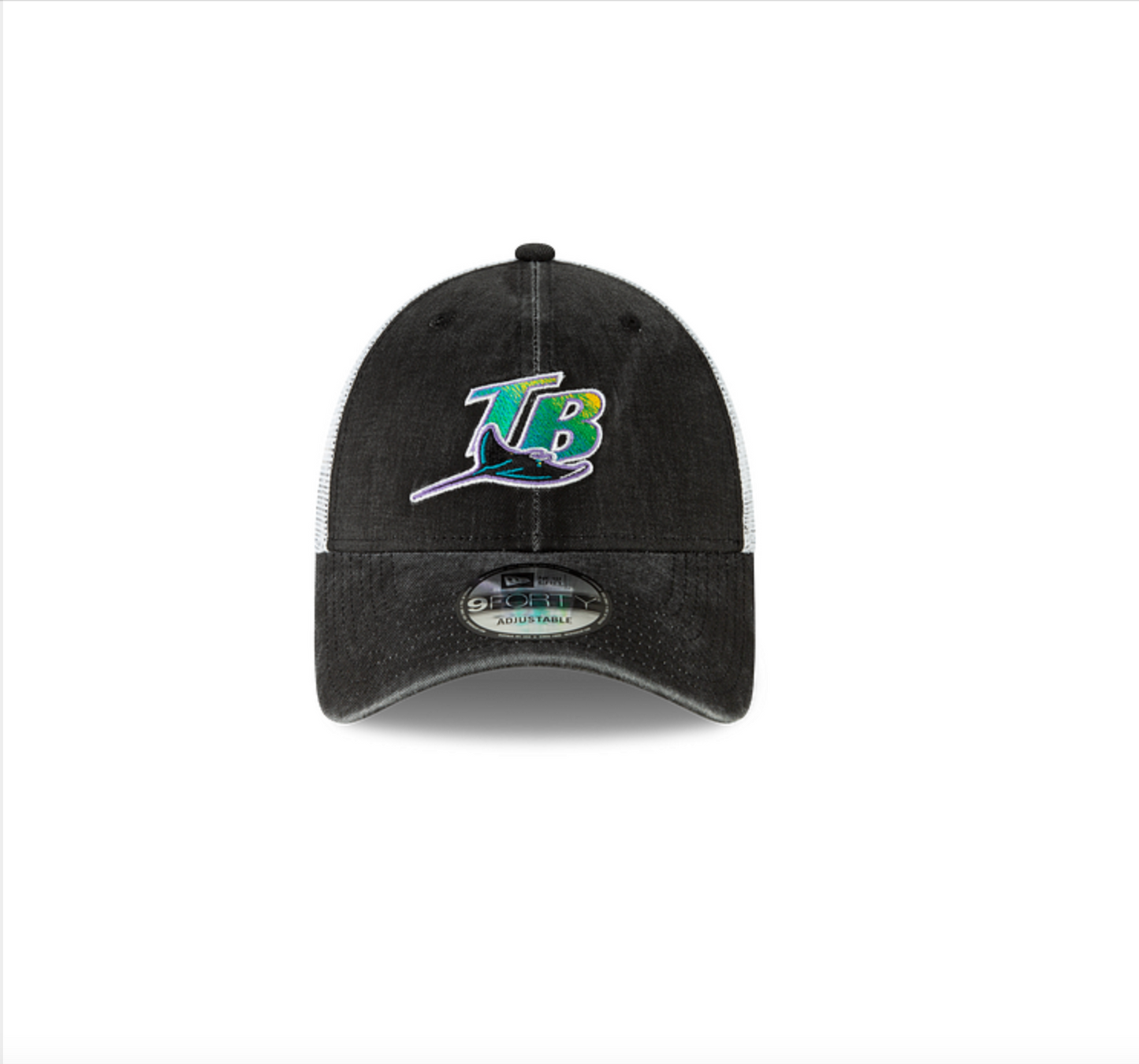 TAMPA BAY RAYS NEW ERA 9FORTY COOPERSTOWN TRUCKER 9FORTY SNAPBACK HAT