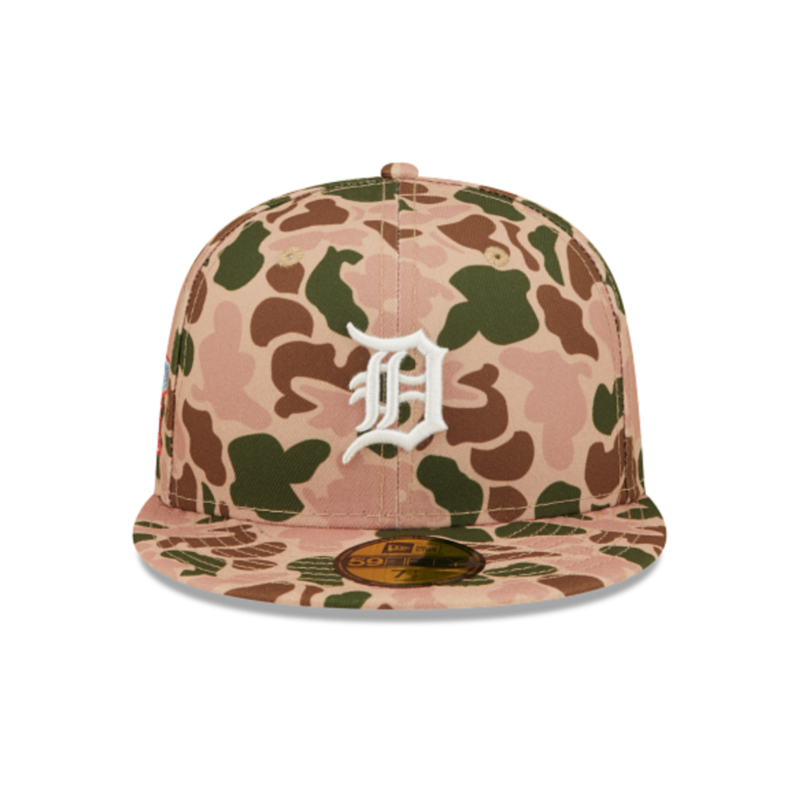 DETROIT TIGERS 59FIFTY NEW ERA DUCK CAMO WORLD SERIES 1984 FITTED HAT