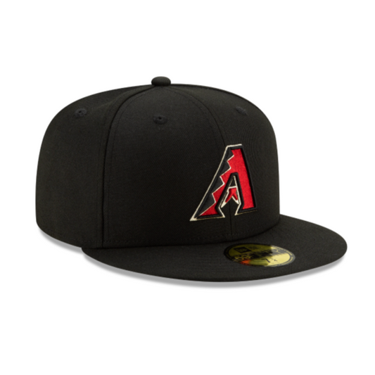 ARIZONA DIAMONDBACKS NEW ERA 59FIFTY BLACK FITTED HAT