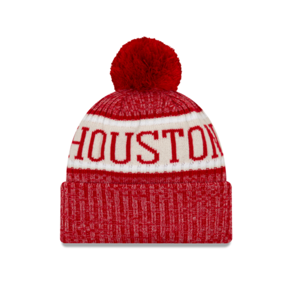 HOUSTON COUGARS NEW ERA SPORT KNIT RED BEANIE