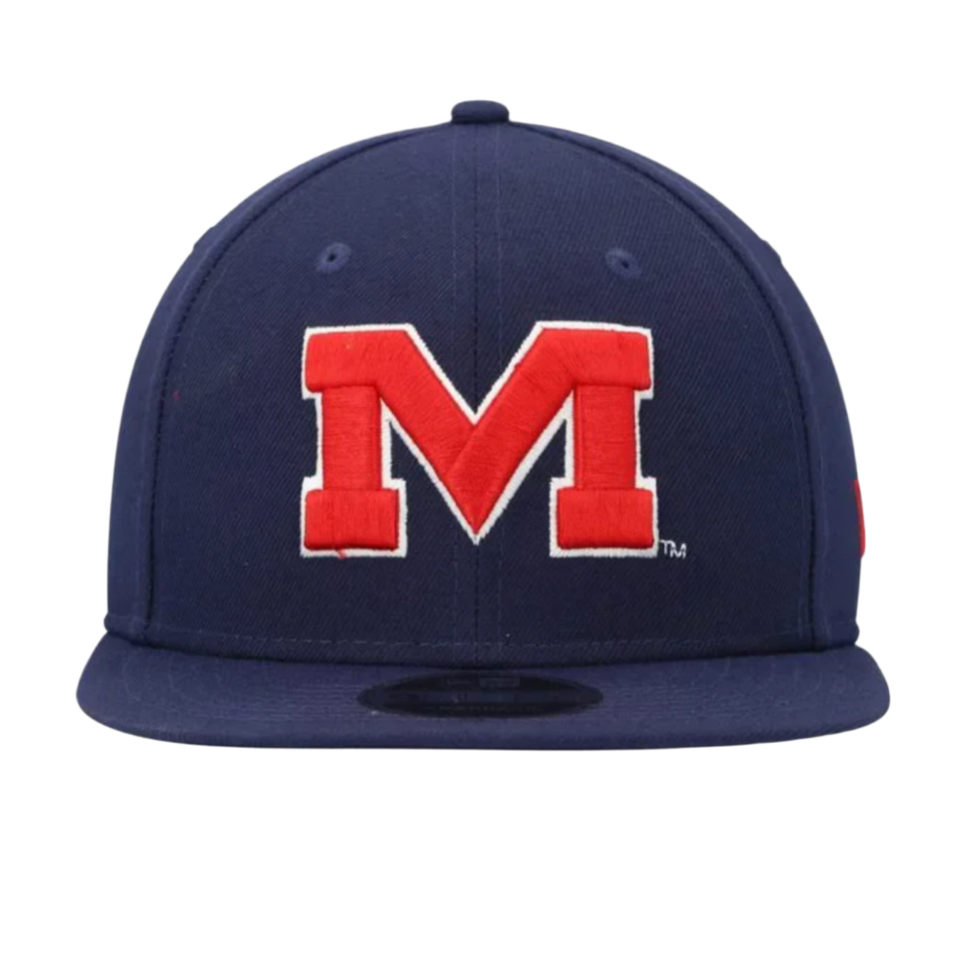 OLE MISS REBELS 9FIFTY NEW ERA NAVY SNAPBACK HAT