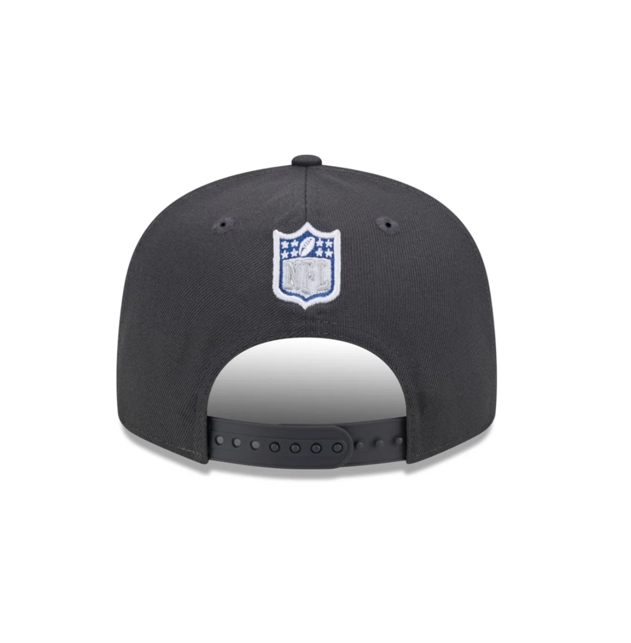 INDIANAPOLIS COLTS 9FIFTY NEW ERA 2024 DRAFT GRAY SNAPBACK HAT