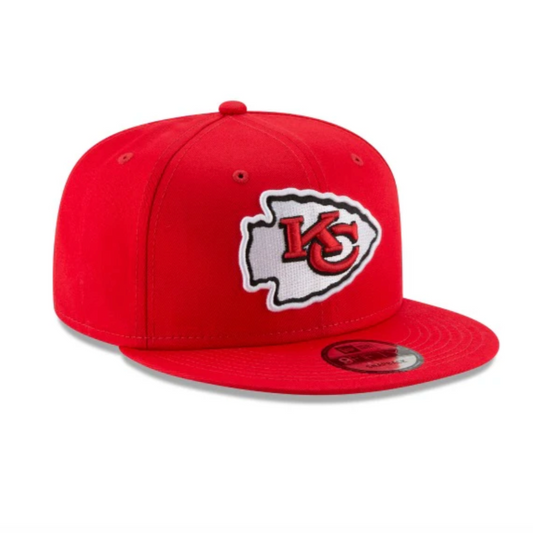 KANSAS CITY CHIEFS 9FIFTY NEW ERA RED SNAPBACK HAT