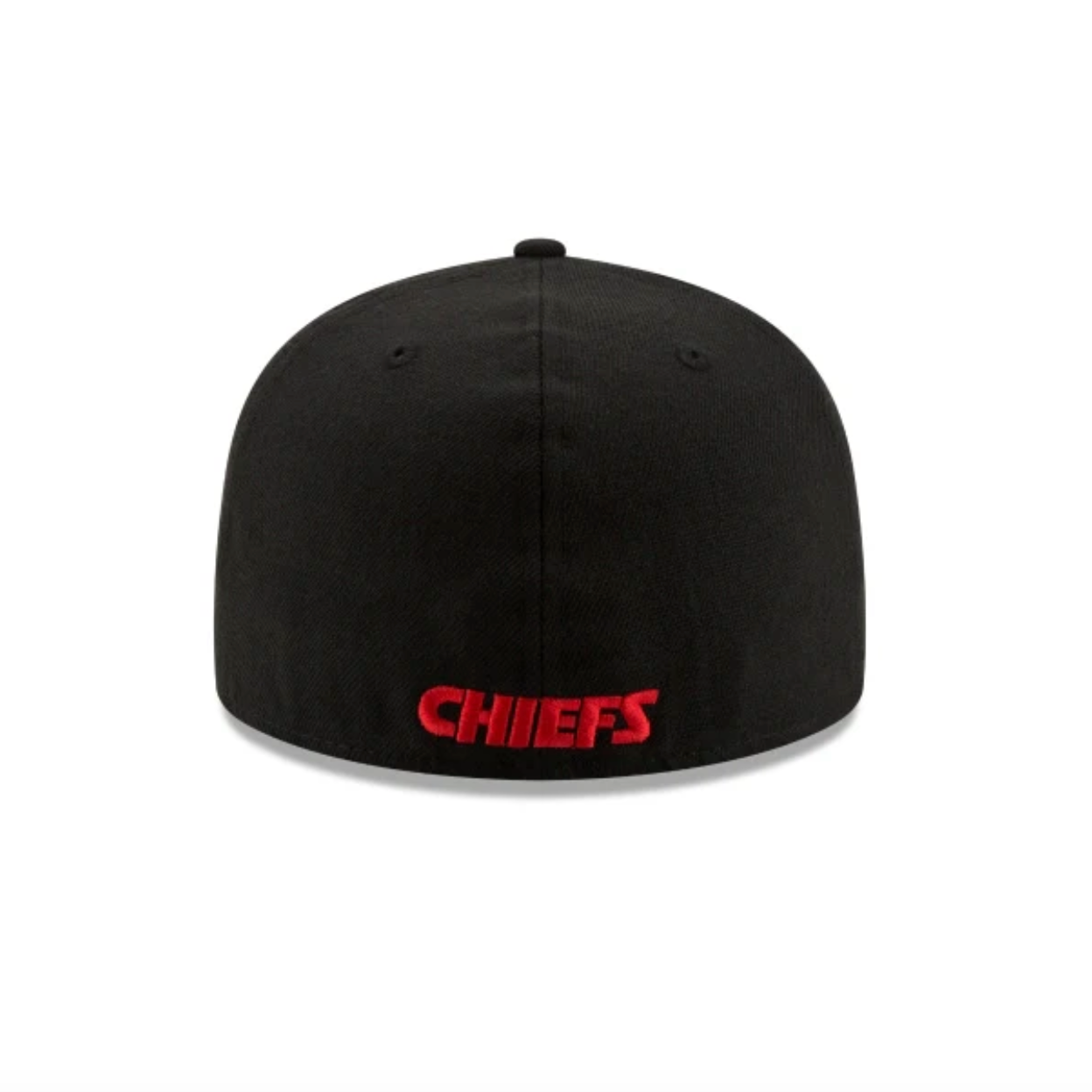 KANSAS CITY CHIEFS NEW ERA 59FIFTY BLACK FITTED HAT