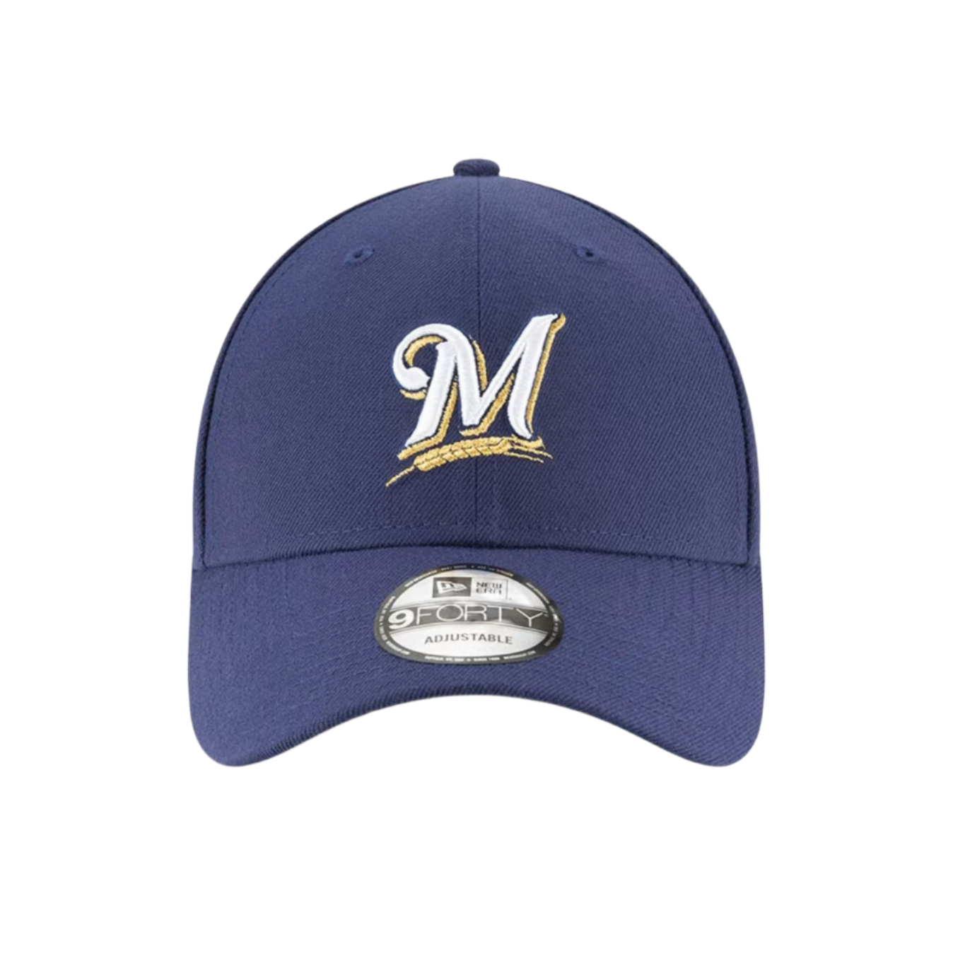 MILWAUKEE BREWERS 9FORTY NEW ERA "M" NAVY ADJUSTABLE HAT