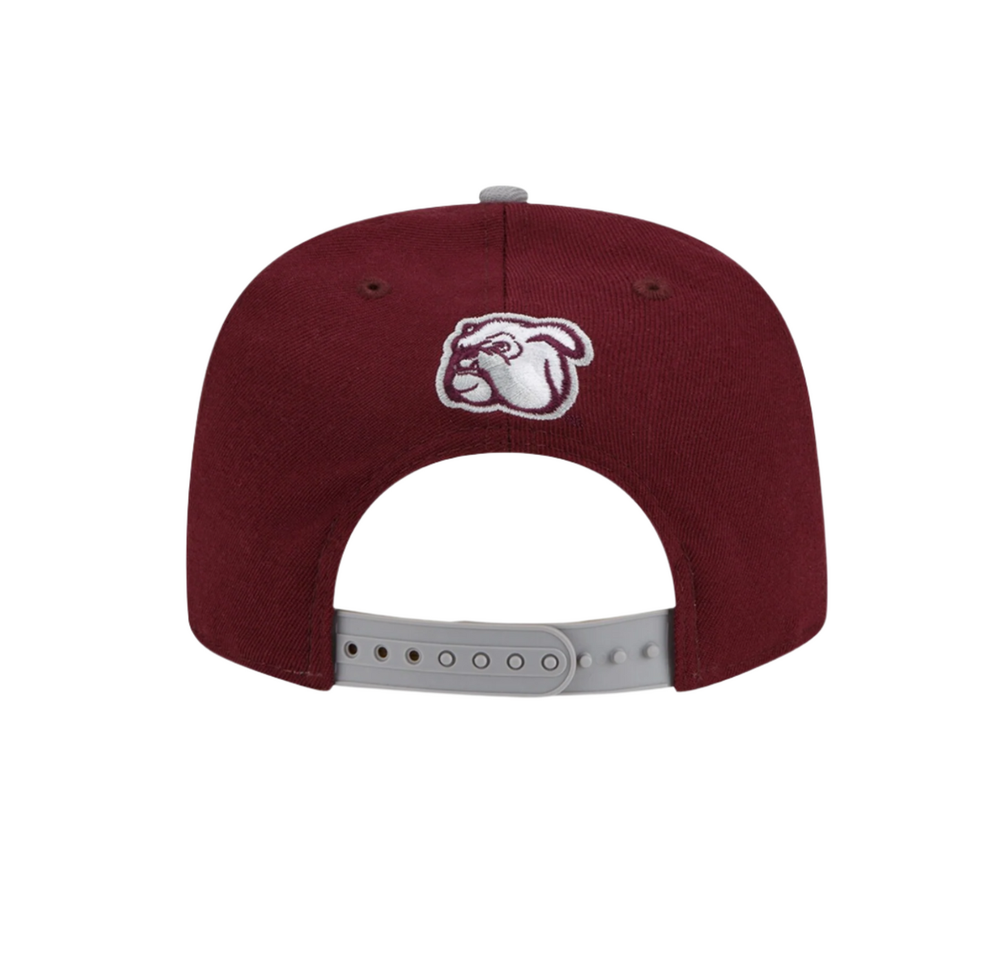 MISSISSIPPI STATE BULLDOGS 9FIFTY NEW ERA 2TONE MAROON SNAPBACK HAT