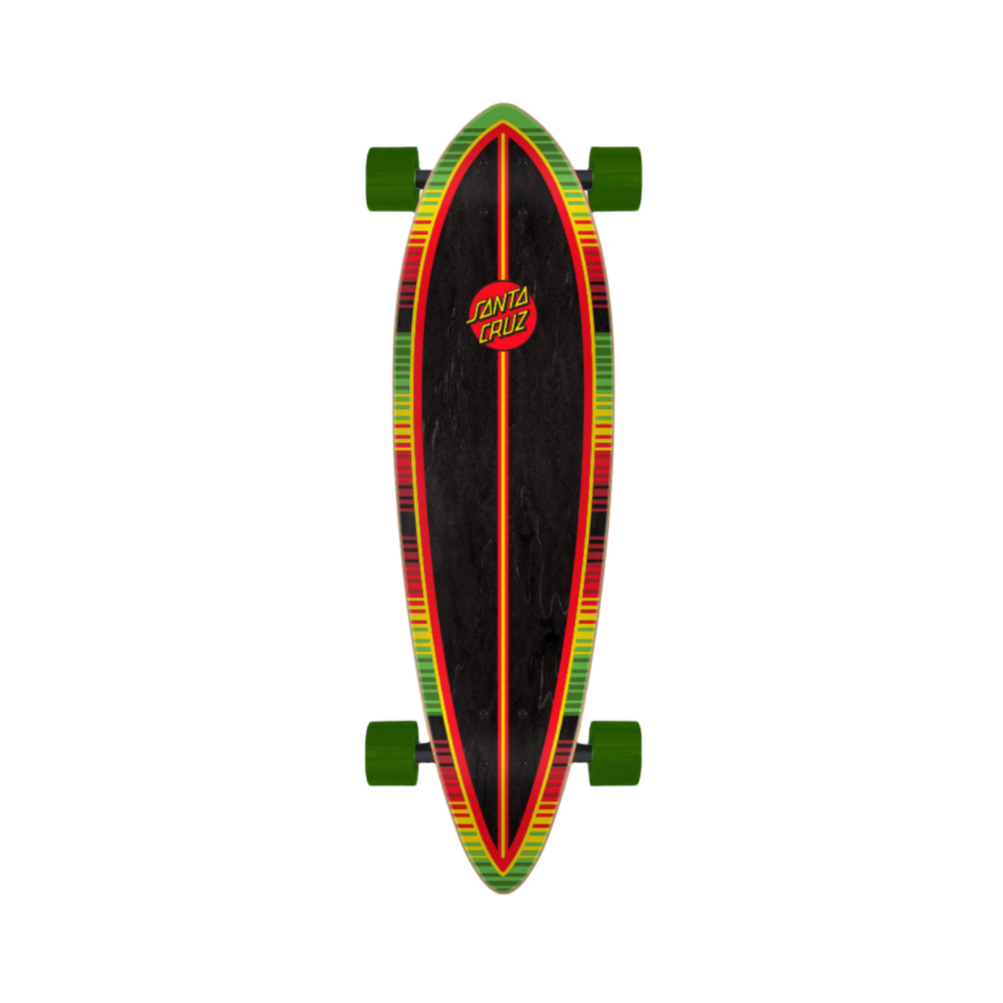 SANTA CRUZ SERAPE DOT STREET CRUISER PINTAIL MULTICOLOR COMPLETE - 9.2" x 33.0"