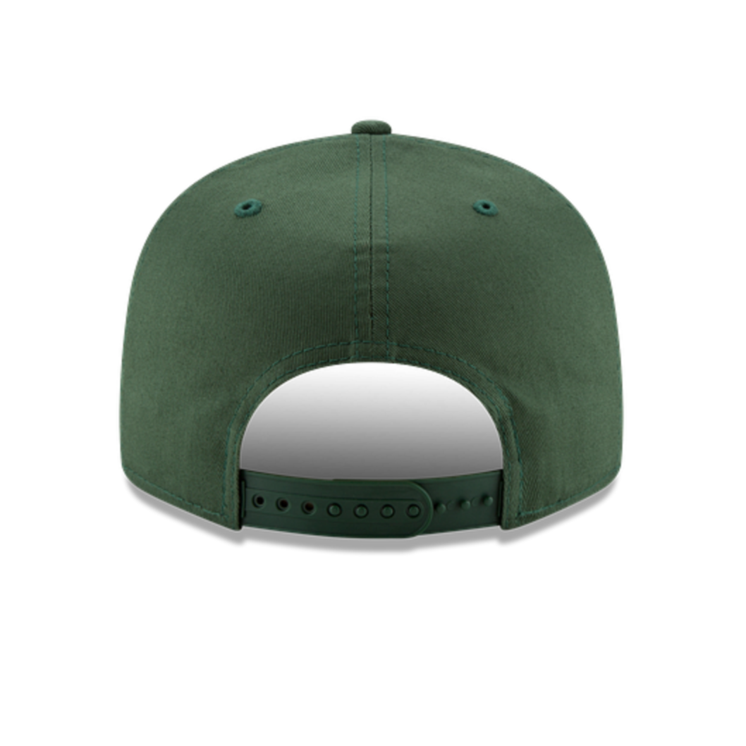 GREEN BAY PACKERS 9FIFTY NEW ERA BASIC GREEN SNAPBACK HAT