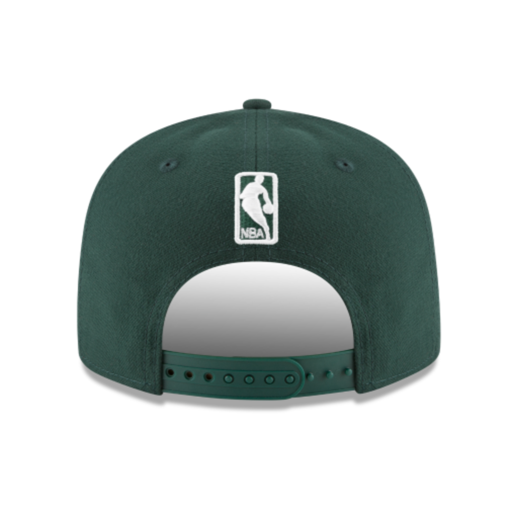 MILWAUKEE BUCKS 9FIFTY NBA NEW ERA GREEN SNAPBACK HAT