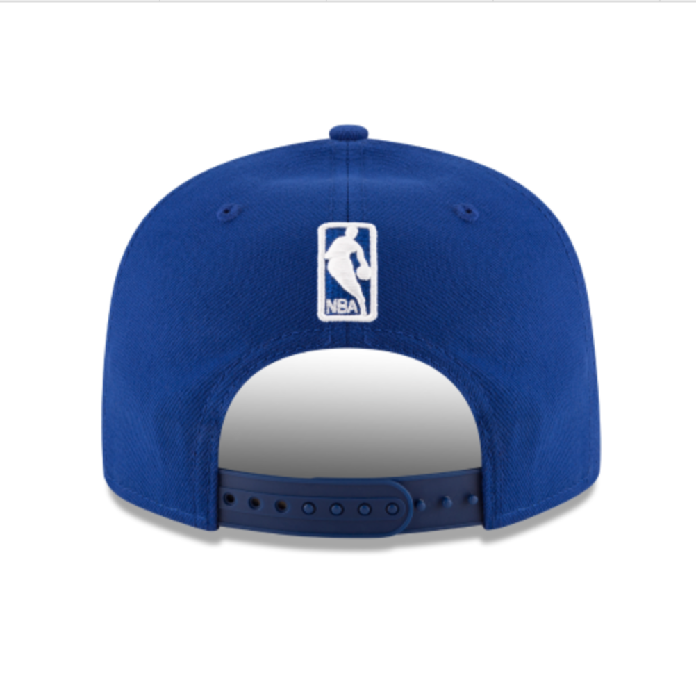 PHILADELPHIA 76ERS 9FIFTY NBA NEW ERA BLUE SNAPBACK HAT