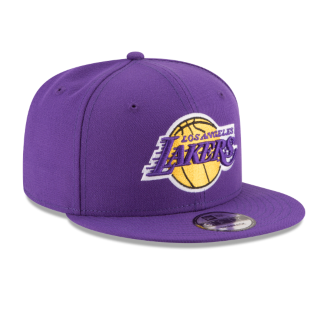 LOS ANGELES LAKERS 9FIFTY NEW ERA PURPLE SNAPBACK HAT