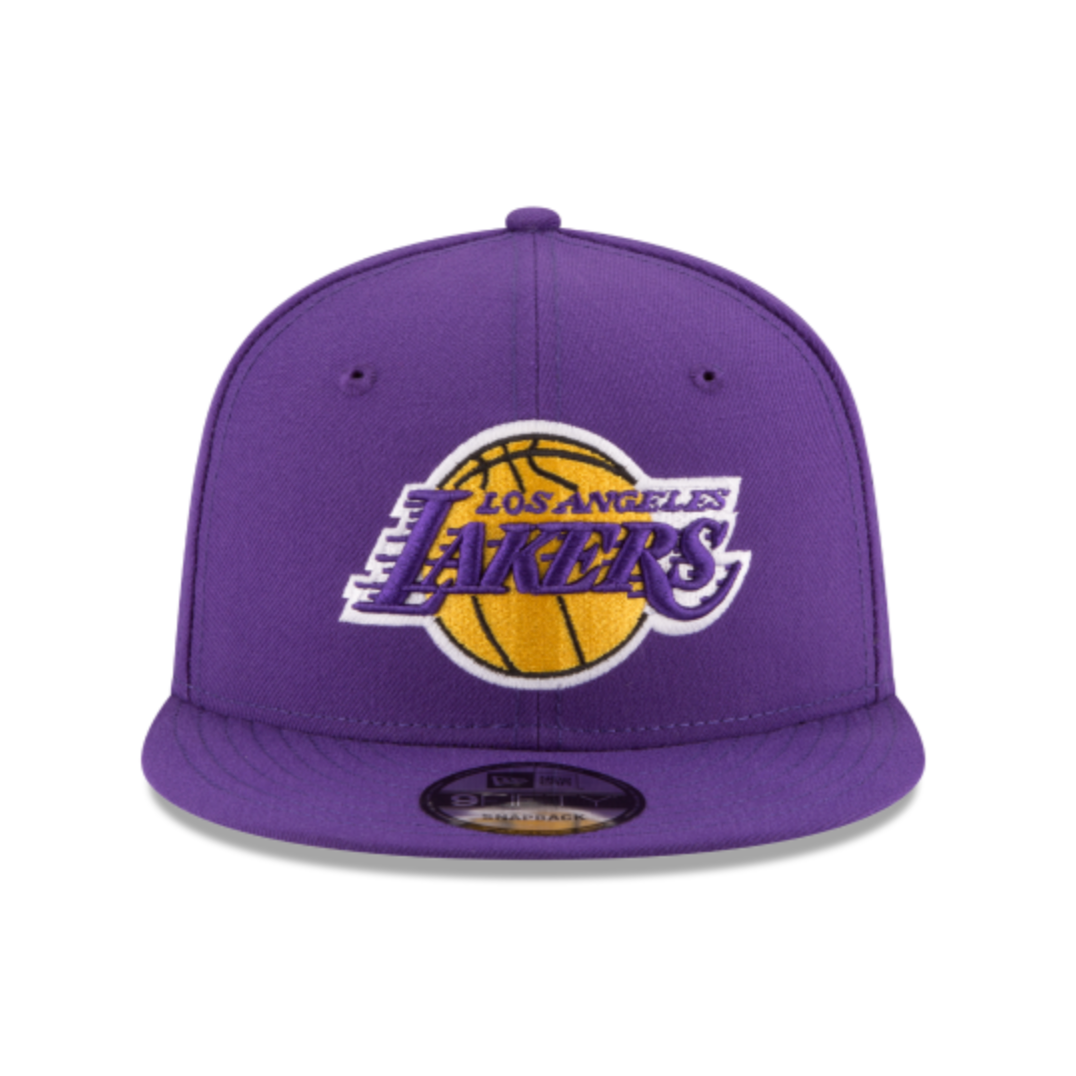 LOS ANGELES LAKERS 9FIFTY NEW ERA PURPLE SNAPBACK HAT