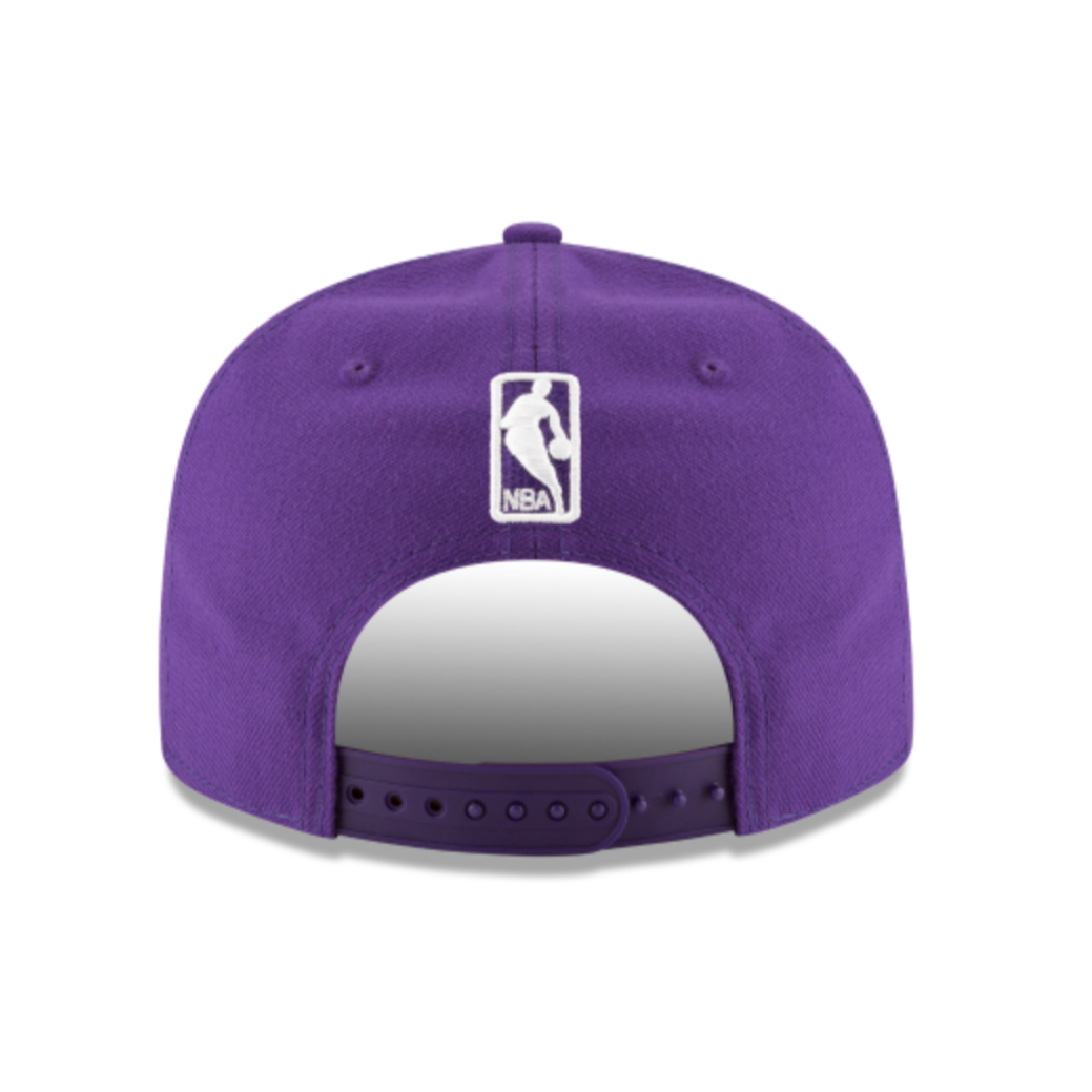 LOS ANGELES LAKERS 9FIFTY NEW ERA PURPLE SNAPBACK HAT