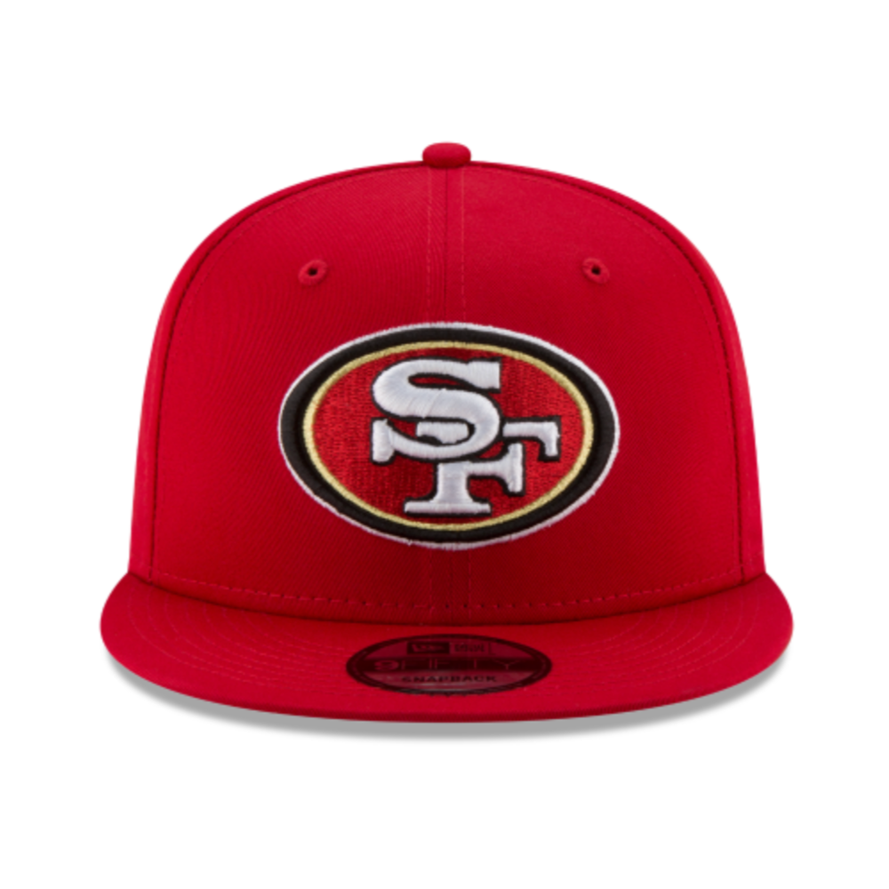 SAN FRANCISCO 49ERS 9FIFTY NFL NEW ERA RED SNAPBACK HAT