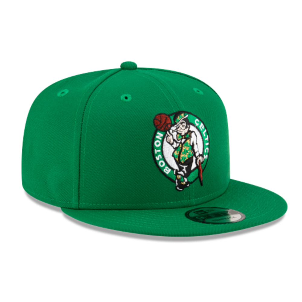 BOSTON CELTICS 9FIFTY NBA NEW ERA GREEN SNAPBACK HAT