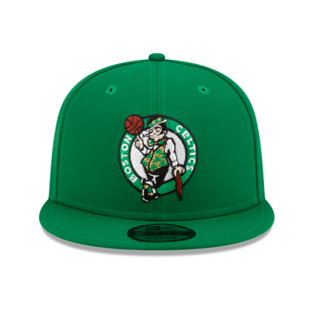 BOSTON CELTICS 9FIFTY NBA NEW ERA GREEN SNAPBACK HAT