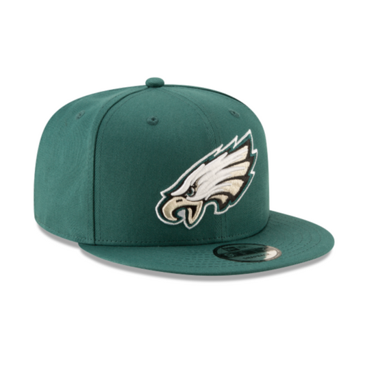 PHILADELPHIA EAGLES 9FIFTY NFL NEW ERA GREEN SNAPBACK HAT