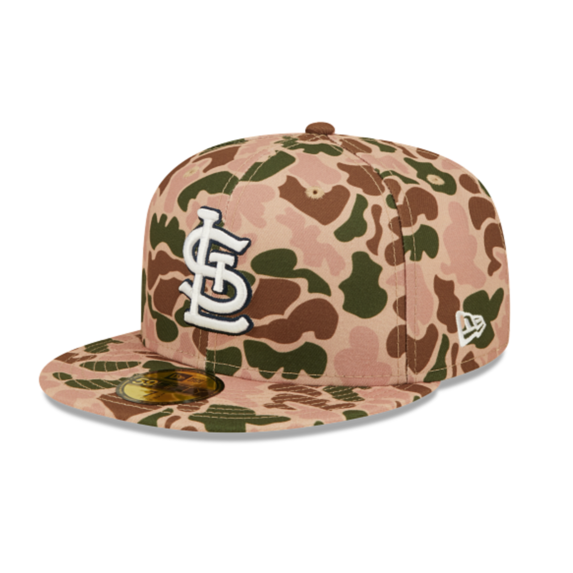 ST. LOUIS CARDINALS 59FIFTY NEW ERA MLB DUCK CAMO WORLD SERIES 2011 FITTED HAT